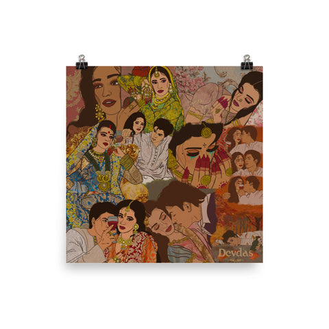 Devdas Montage - Print