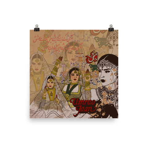 Rekha Tribute - Print