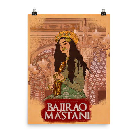 Bajirao Mastani Movie Poster - Print