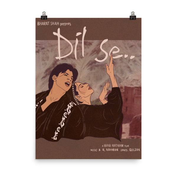 Dil Se Movie Poster - Print