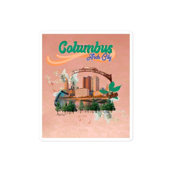 Columbus - Sticker