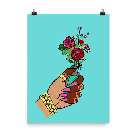 Lighter Flick - Print