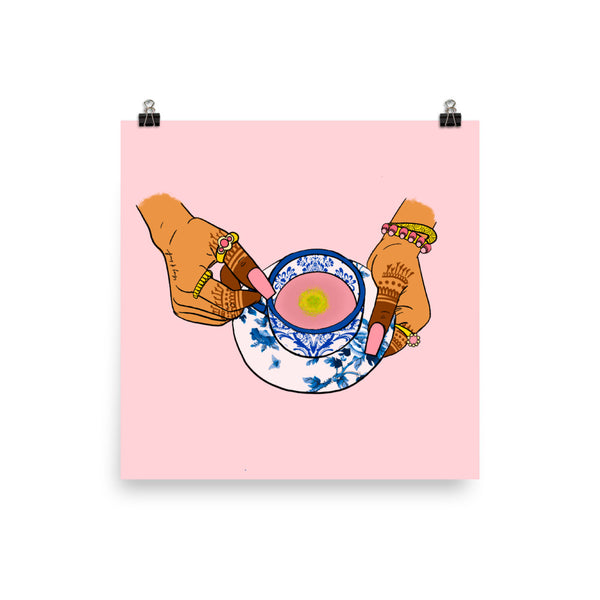 Pink Chai - Print