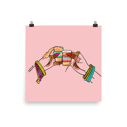 Cheers to Chai - Print