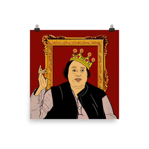 King of Qawali - Print