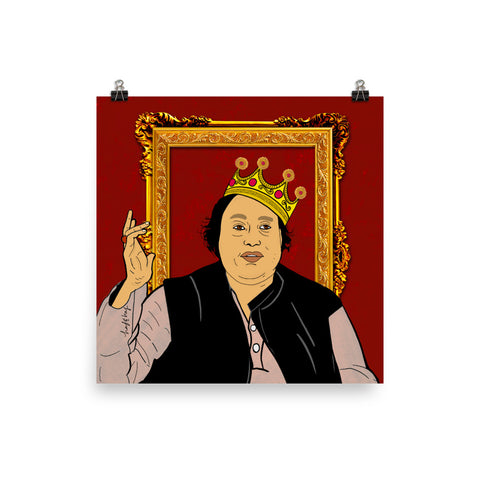 King of Qawali - Print