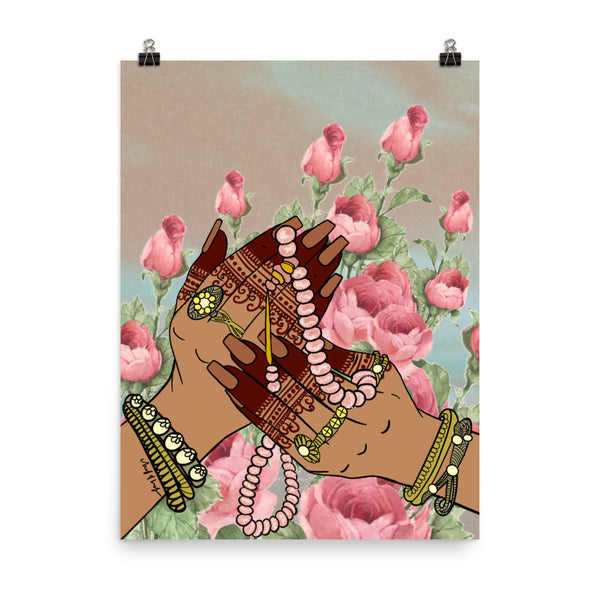 Beads and Roses - Print