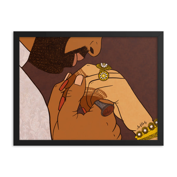 Haath Chumke - Print