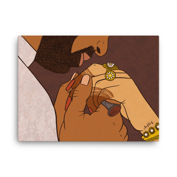 Haath Chumke - Print