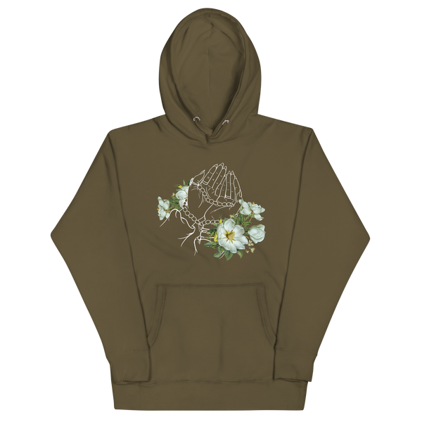 Pray for Me - Military Green Hoodie