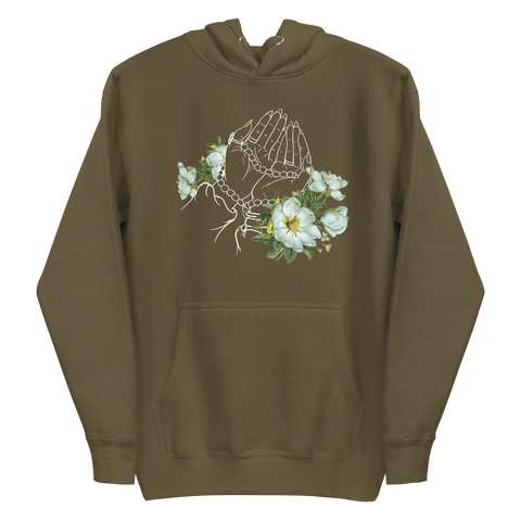 Pray for Me - Military Green Hoodie