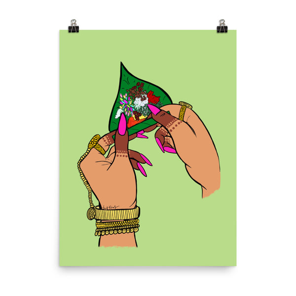 Rolling Paan - Print