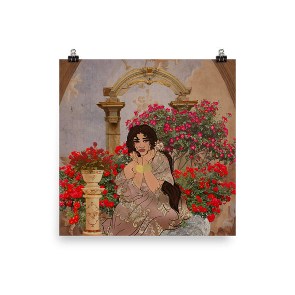 Sometimes She's Sad - Print